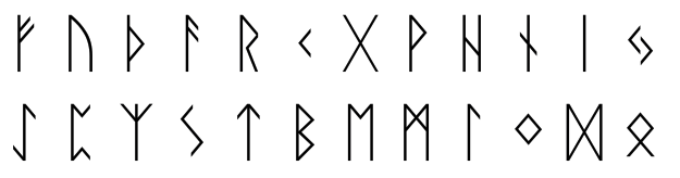  Nordic runes